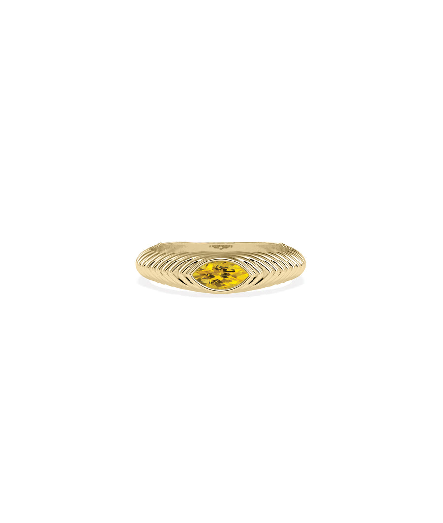 Marquise Fluted Band Ring media