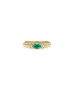 Marquise Fluted Band Ring media