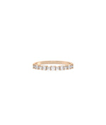 Round & Baguette Diamond Band Ring media
