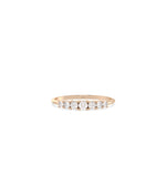 Graduating Diamond Solid Band Ring media