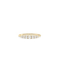 Graduating Diamond Solid Band Ring