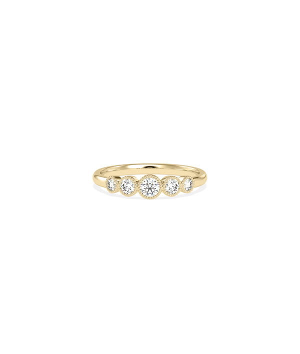 Graduating Diamond Band Ring media