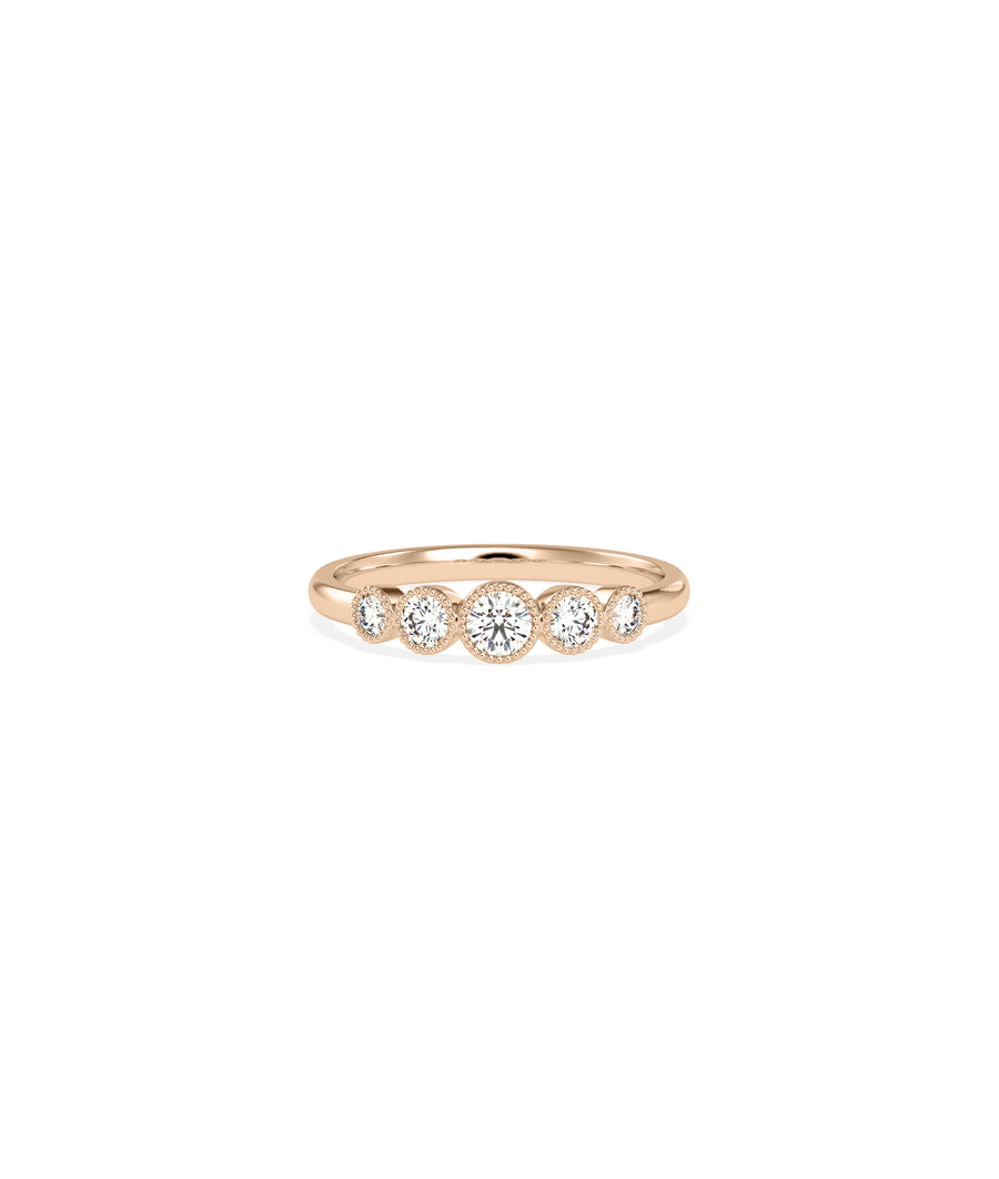 Graduating Diamond Band Ring media