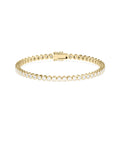 Bezel Diamond Tennis Bracelet