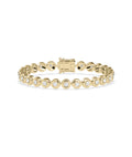 Bubble Bezel Diamond Tennis Bracelet