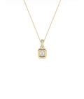 Bubble Solitaire Diamond Charm