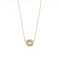 Bubble Solitaire Diamond Necklace