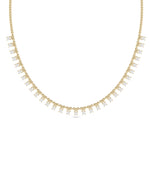 Diamond Sparkle Necklace in 14K solid yellow gold