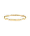 Fluted Diamond Bangle