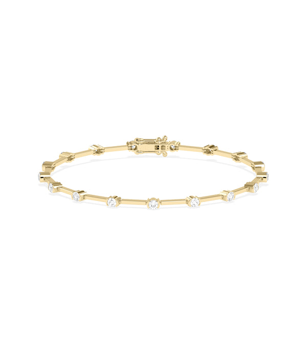 Eternity Diamond Station Bracelet media