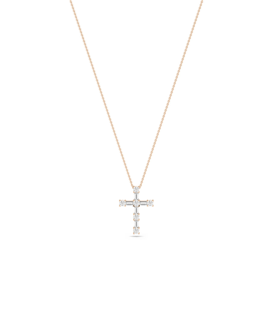 Diamond Cross Charm media