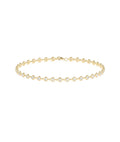 Diamond Bezel Link Bracelet