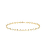 Diamond Bezel Link Bracelet media