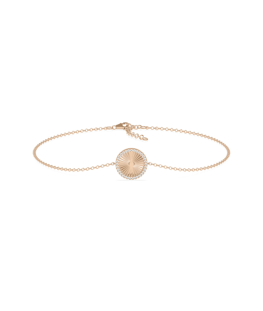 Coin Fluted Bracelet media