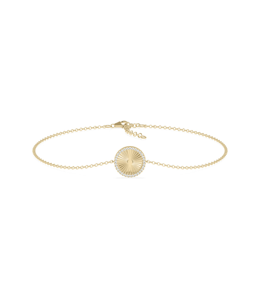 Coin Fluted Bracelet media