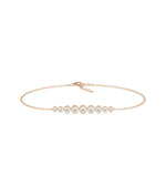 Diamond Graduating Bezel Bracelet media