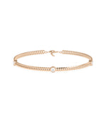 Curb Link Diamond Station Bracelet media