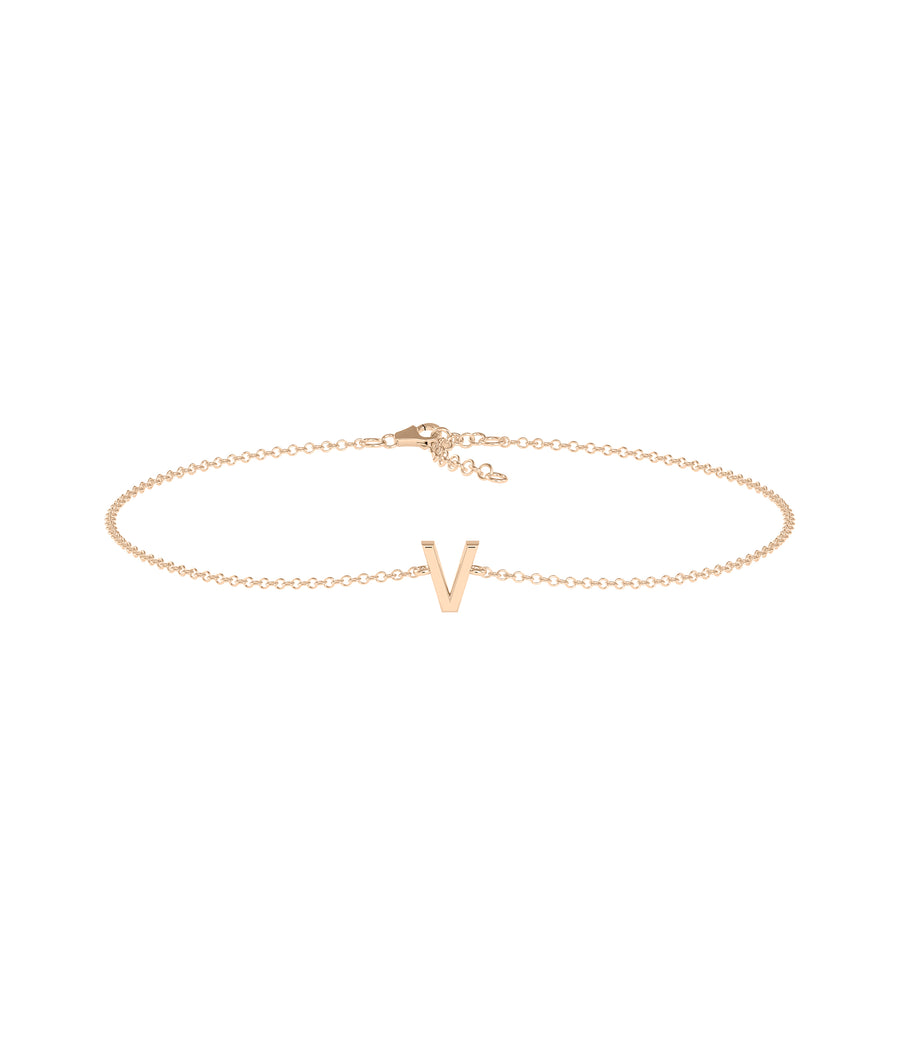Initial Gold Bracelet media