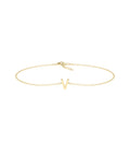 Initial Gold Bracelet