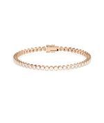 Bezel Diamond Tennis Bracelet media