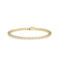 Bezel Set Diamond Tennis Bracelet