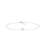 Diamond Bezel Solitaire Bracelet media