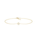 Diamond Bezel Solitaire Bracelet