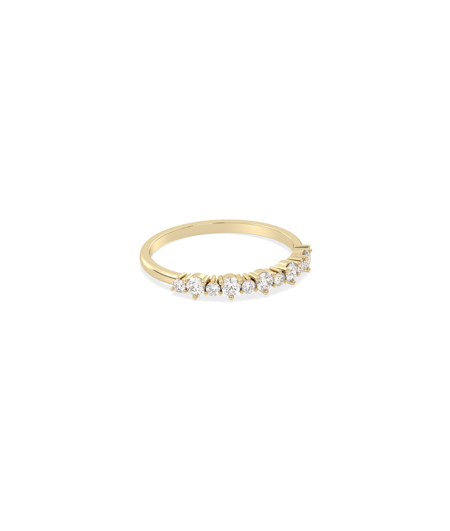 Diamond Cluster Band Ring media