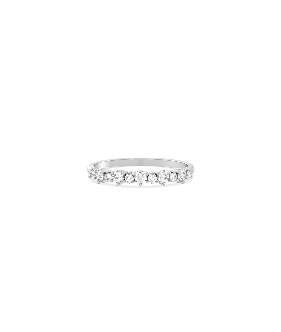 Diamond Cluster Band Ring media