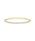Three-Row Pave Diamond Bangle media