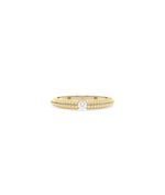 JF11331 yellow gold diamond ring