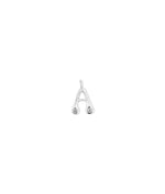 Bubble Initial Diamond Charm media