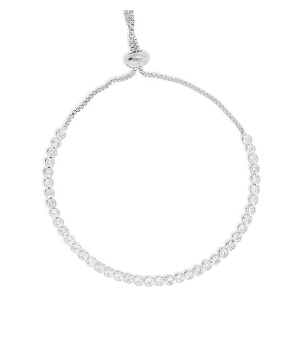 Diamond Tennis Bolo Bracelet media alternate view