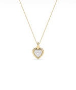 Bubble Heart Diamond Charm media