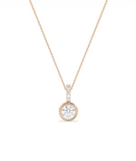 Round Bezel Solitaire Diamond Charm media