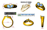 Bezel Pear Lab Diamond Heart Ring media