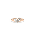 Bezel Pear Lab Diamond Heart Ring media