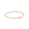 Bezel Solitaire Lab Diamond Chain Bracelet media