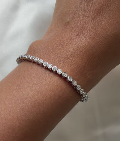Diamond Bezel Tennis Bracelet