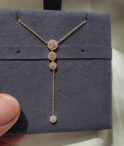 Diamond Dangle Necklace