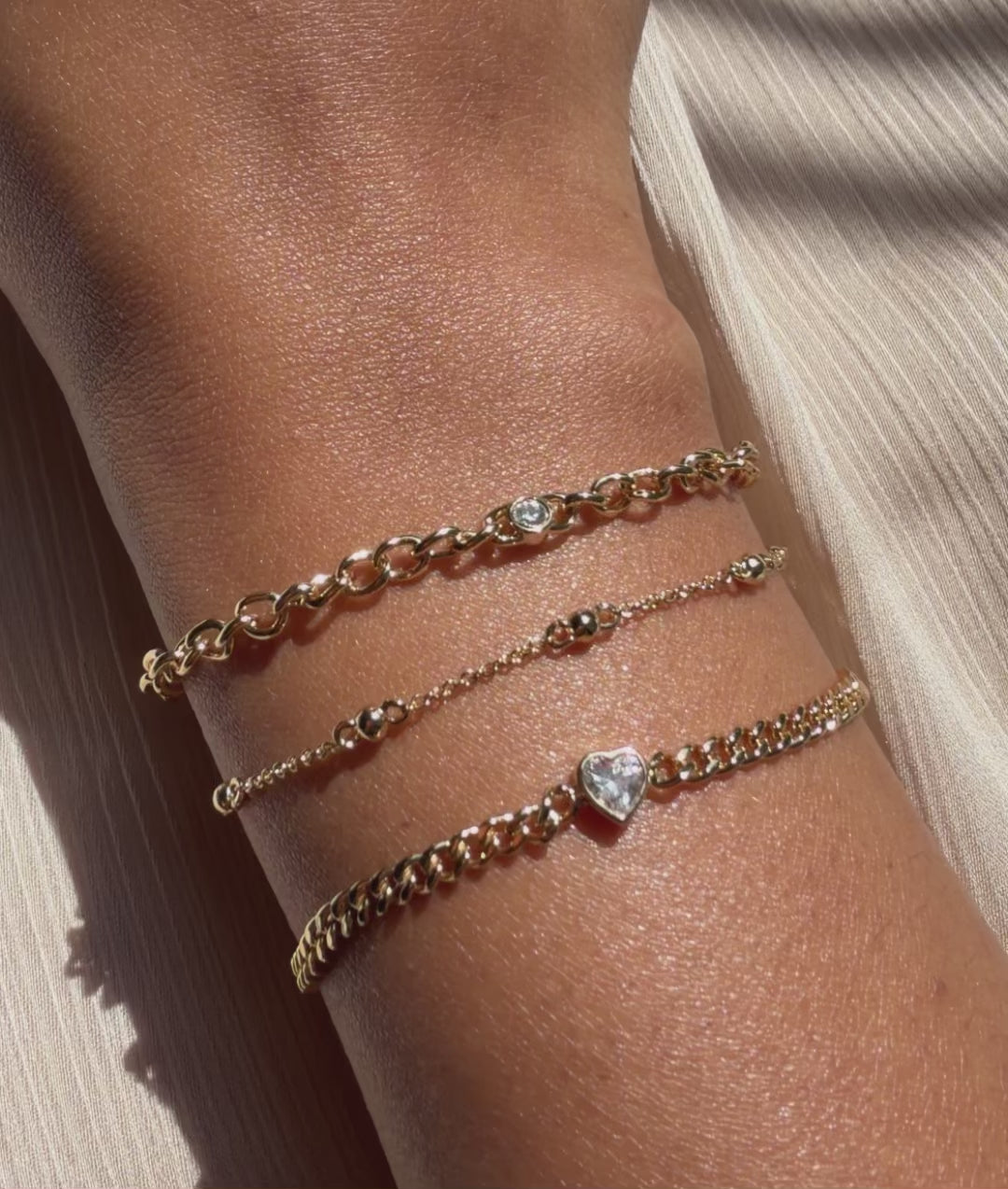 Diamond Solitaire Curb Link Bracelet