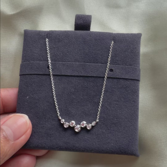 Detail of artistic cluster arrangement with smooth bezel rims