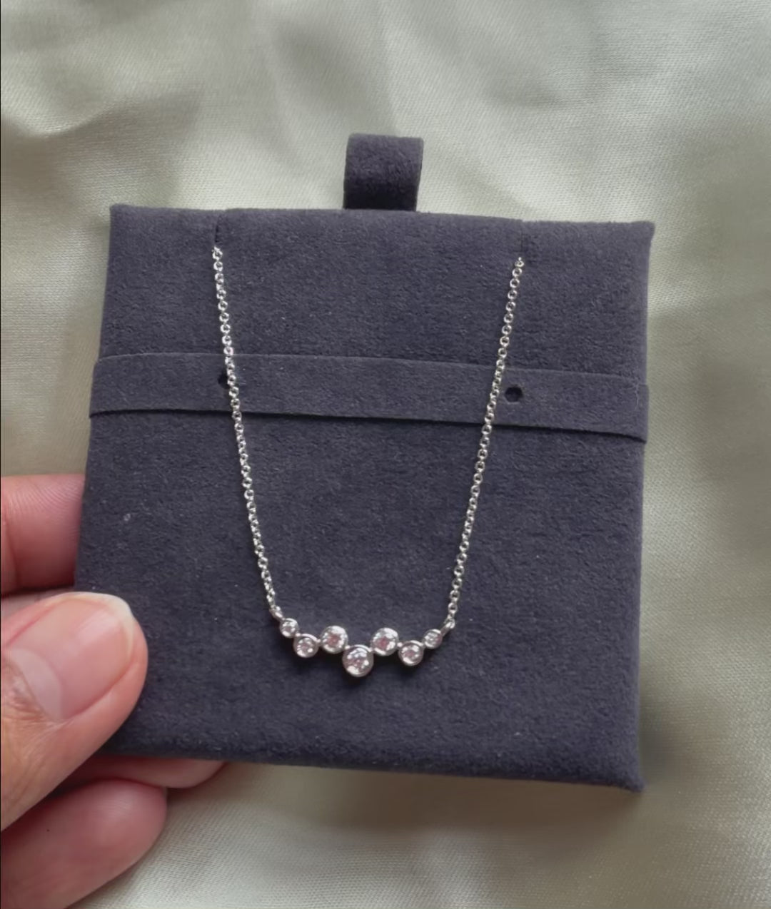 Detail of artistic cluster arrangement with smooth bezel rims