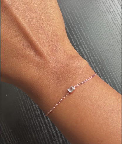 Diamond Solitaire Bracelet