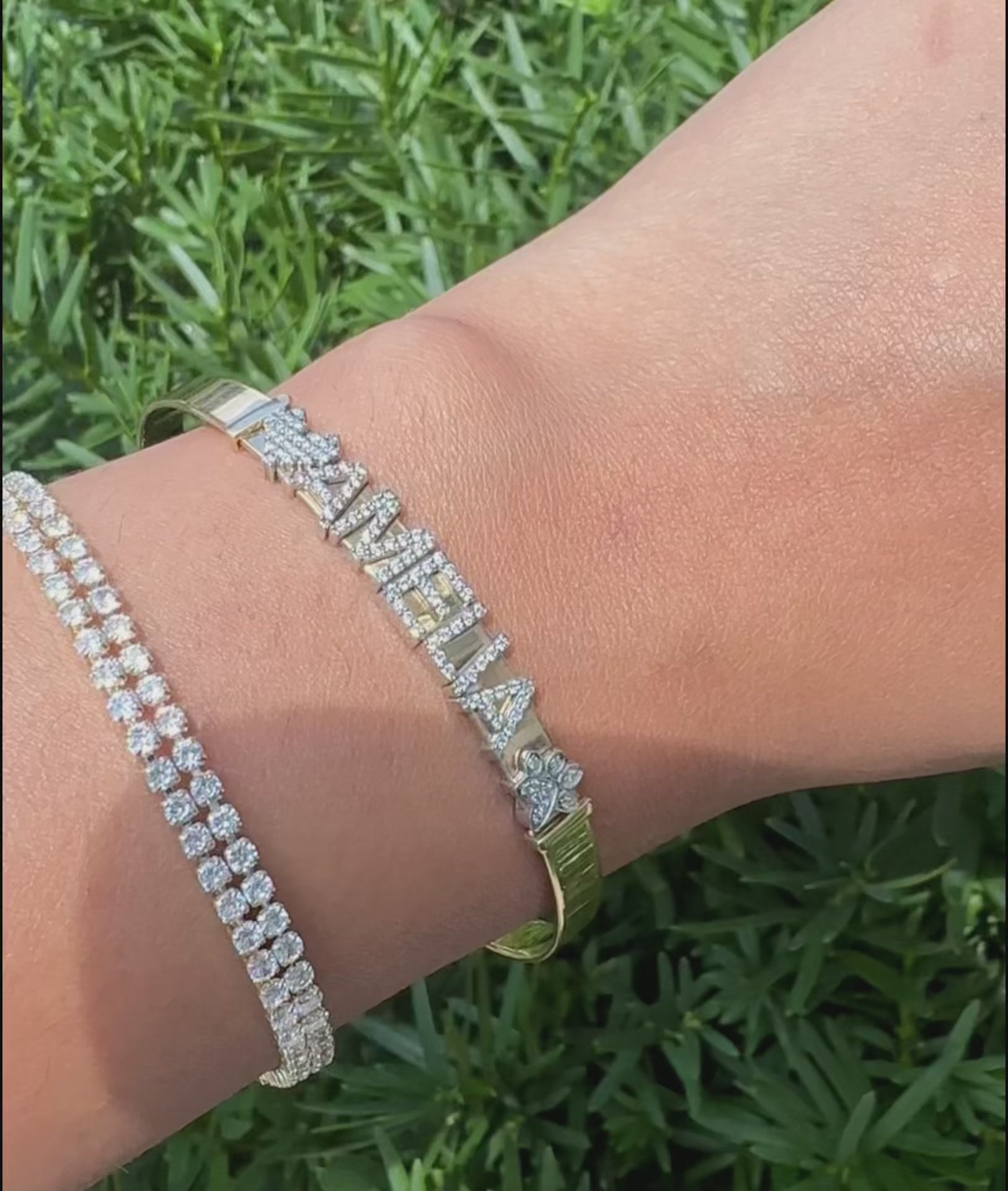 Custom Name Buckle Bangle