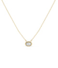 Prong Set Bubble Diamond Necklace