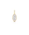 Solitaire Marquise Shape Bezel Charm