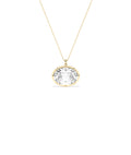 Solitaire Oval Lab Diamond Pendant