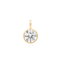 Solitaire Round Bezel Charm